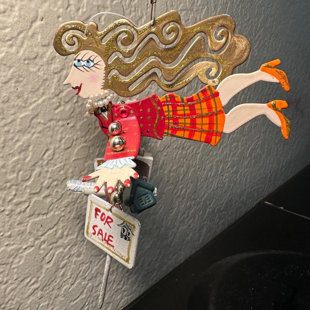 Vintage SILVESTRI by Karen Rossi Fanciful Flights Ornament